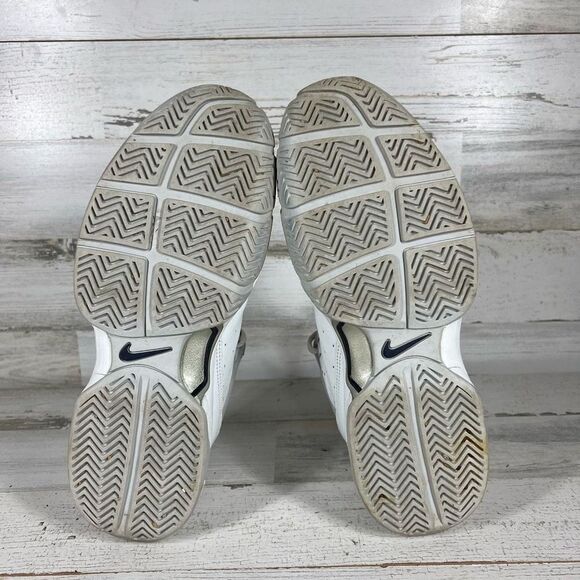 Nike Max Air 050204 Athletic Basketball Shoes Gold‎ White Lace Up Mens Size 10.5 - Picture 7 of 8